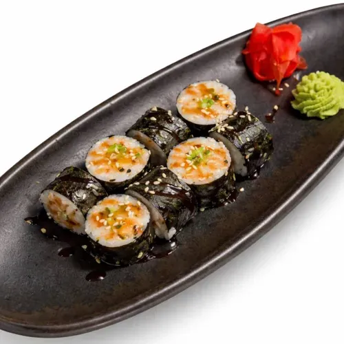 Маки с овощами